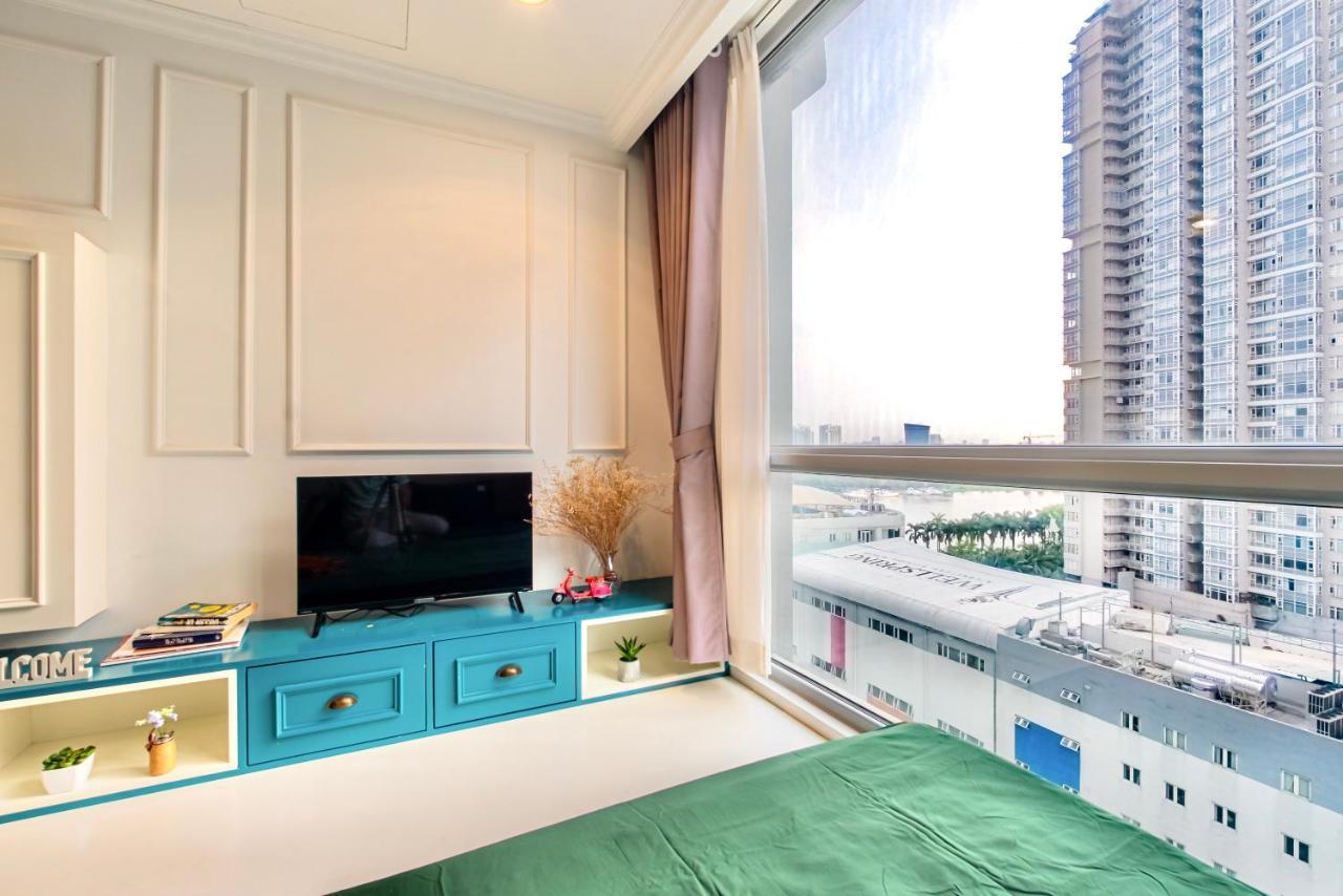 Moxy Hcmc Aparts - Vinhomes Central Park, Ice Rink Ho Si Minh-város Kültér fotó