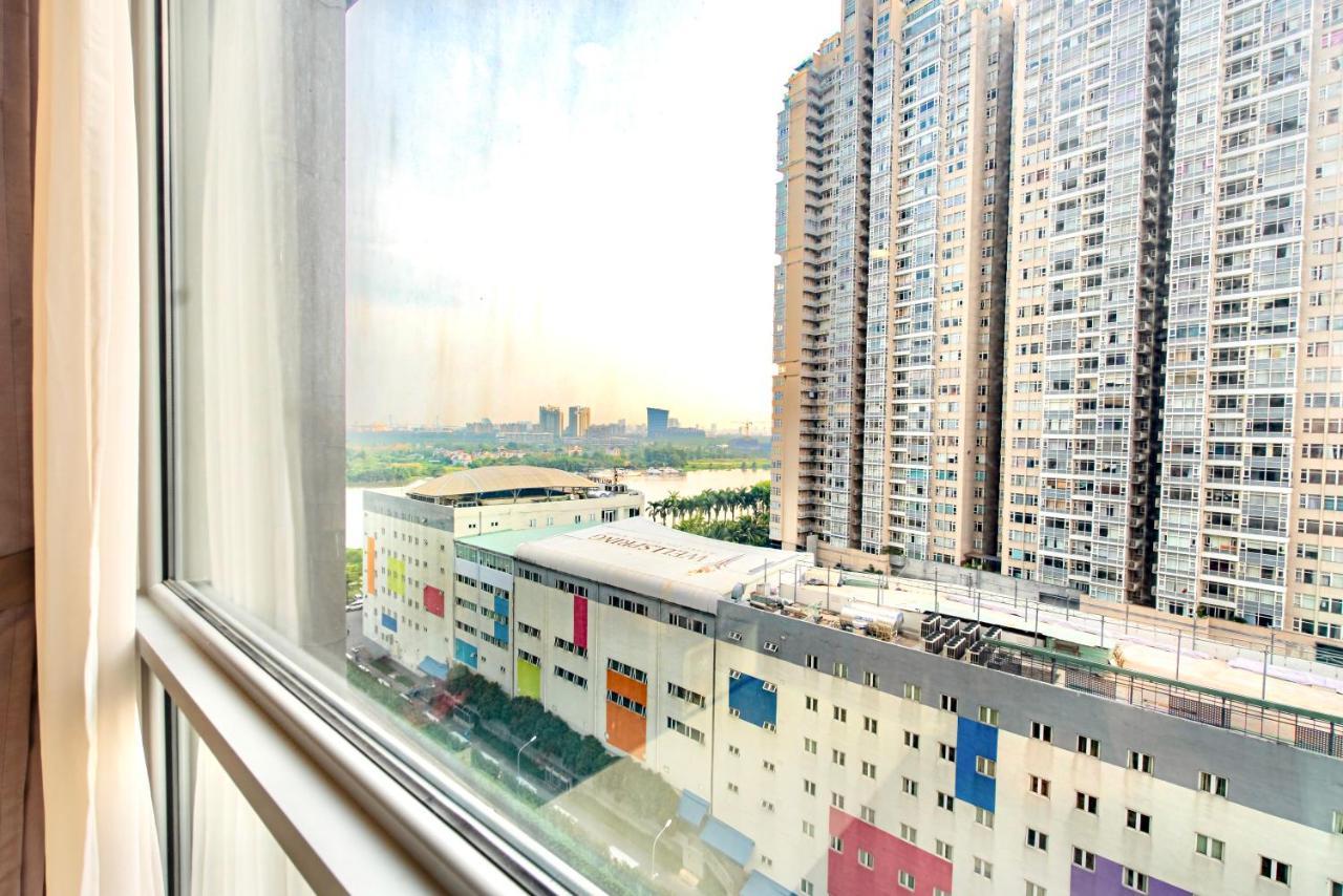 Moxy Hcmc Aparts - Vinhomes Central Park, Ice Rink Ho Si Minh-város Kültér fotó
